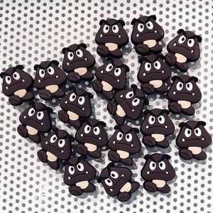 Lot of 20 Super Mario Character Shoe Charms + FREE Gift w/ALL orders